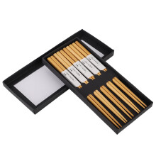 Delícias à Mesa: Hashis de madeira natural com superfície lisa para uma experiência gastronômica agradável, tamanho compacto, material de