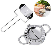 Empanada Ravioli Maker Pers voor culinaire liefhebbers, Roestvrijstalen handig hulpmiddel voor het maken van deeg voor deegballetjes en taarten,