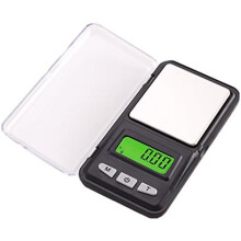 Balance numérique LCD rétroéclairée verte, poids d'étalonnage, plateau en acier inoxydable avec conversion d'unités automatique et fonction