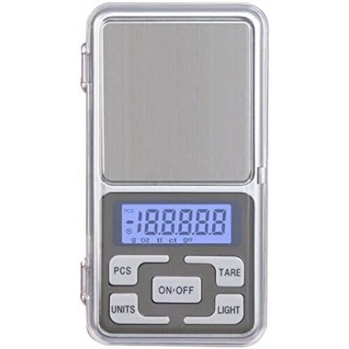 Digital Pocket Scale With Multi-function, Stainless Steel Platform Offers Safe And Stabilized Weighing Experience For All Your Needs