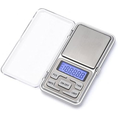 Digital Pocket Scale With Multi-function, Stainless Steel Platform Offers Safe And Stabilized Weighing Experience For All Your Needs 1
