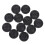 Stackable Black & White Plastic Checkers Set for Ages 3+ with 23mm Pieces 5
