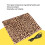 USB Rechargeable Pet Heating Pad Foldable Washable with Leopard Pattern 3 Temp 10
