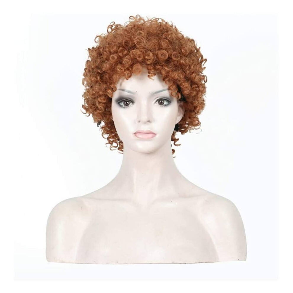 Unisex Long Wavy Blonde Synthetic Wig With Natural Handwoven Hairline, Glue Easy Wear
