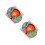 2 Sets Earth Structure 3D Puzzle Globe Kit For Kids Geography Learning 4