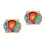 2 Sets Earth Structure 3D Puzzle Globe Kit For Kids Geography Learning 6