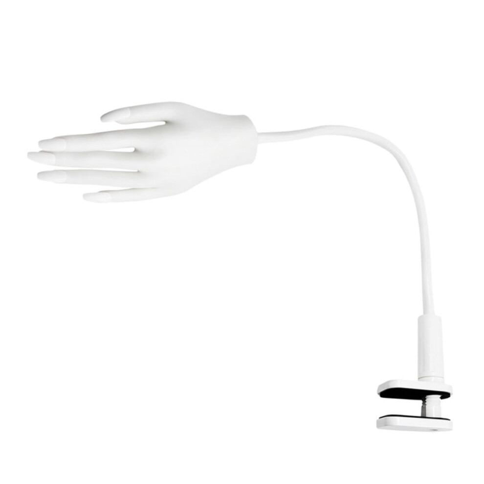 Practice Hand for Acrylic Nails with Realistic Size, Flexible Mannequin for Nail Art Training