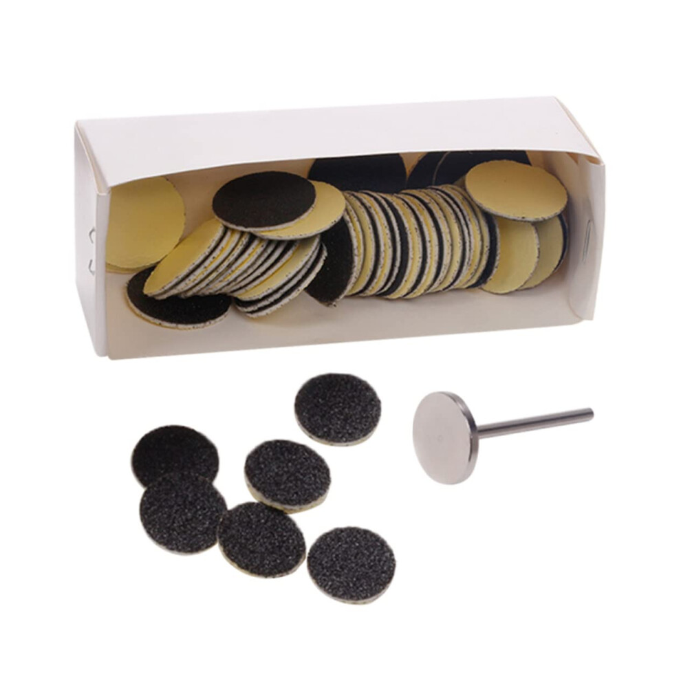 Electric Foot File Replacement Discs SelfAdhesive Pedicure Sanding Discs for Quick Callus Removal