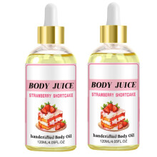 Strawberry Body Oil for Dry Skin Women Deep Hydration Lightweight Comfort LongLasting Moisture