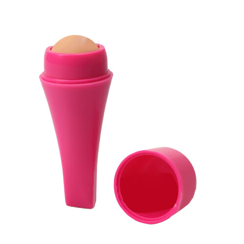 Volcanic Face Roller Stone Remover Reusable Oil Control Stick Pink 1