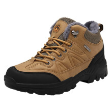 Men's Hiking Shoes NonSlip Winter Trekking Trainers Outdoor Running Jogging Brown Size 12 UK