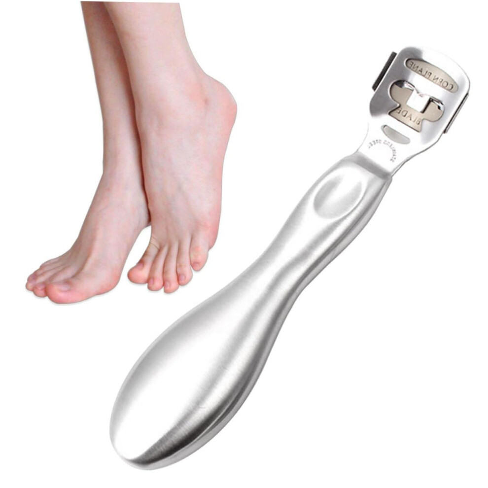 Stainless Steel Foot Callus Remover Pedicure Shaver Heel Scraper for Cracked Heels