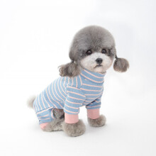 Soft Cotton Material Dog Pajamas for Small Medium Dogs Easy to Put On and Take Off Four Legs Protection Design Warm Jumpsuit for Post-Op Recovery