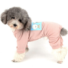 Perfect for Cooler Weather, Cozy and Warm Soft Fabric, Prevents Dog Hair Spreading One-Piece Pajama, Easy to Wear and Take Off Suitable for Small Dogs