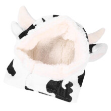 Pet Hideout Plush Pet Bed For Winter, Fine Workmanship Warm Effect, Soft And Comfy Nest Kennel For Small Animals