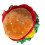 Squeaker Entertainment για κατοικίδια, επίσημο παιχνίδι Cheeseburger με άδεια NFL για να προκαλέσει 1