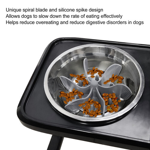 Spiral Slow Feeder, Octopus Suction Cups, Adjustable Size, for a Fun and Healthy Feeding Routine 2