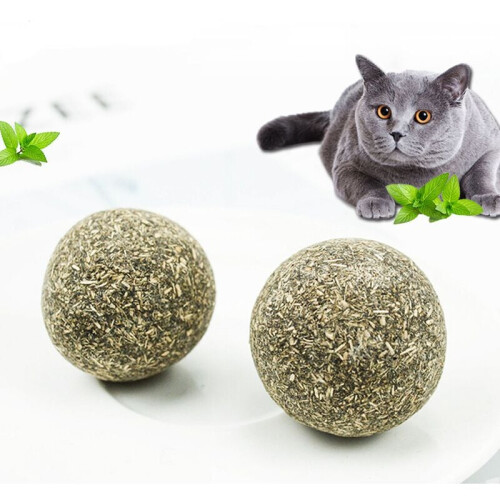 Διαδραστικές Μπάλες Catnip, Η Γάτα Τρελαίνεται με Συμπαγείς Μπάλες Catnip, 1