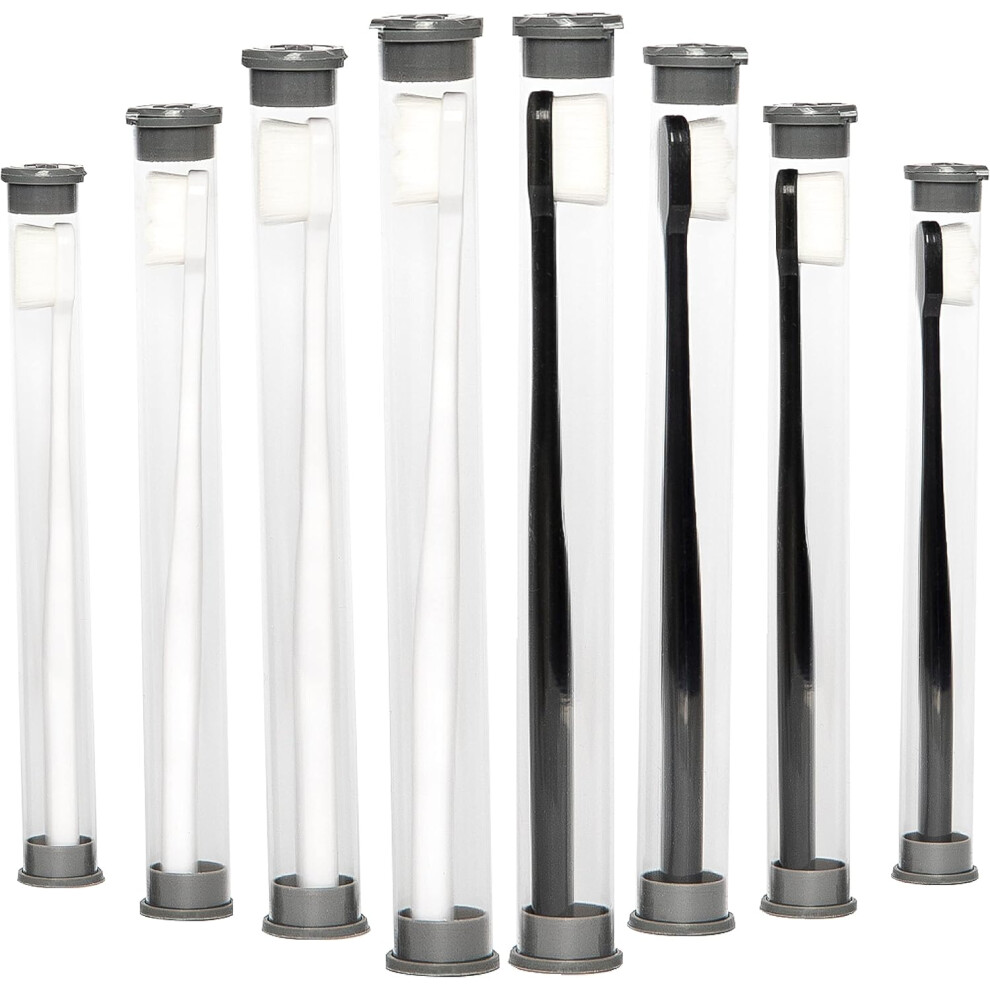 Nano Toothbrushes For Deep Cleaning, Extra Soft Bristles, Ergonomically Designed Handle For Comfortable Grip, Individually Wrapped, Perfect For