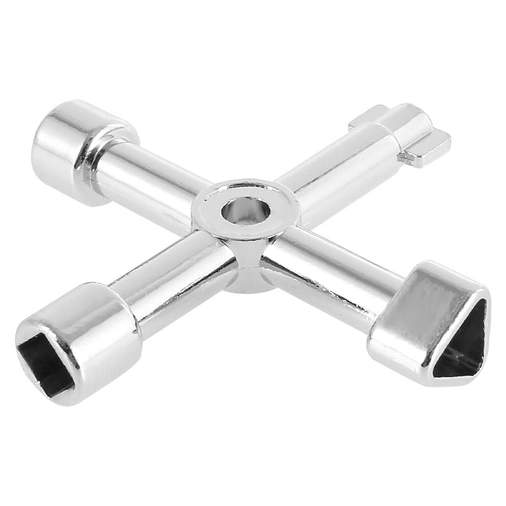 Sturdy And Durable Multi Functional Utilities Key, Zinc Alloy Triangle Square Cross Shape For Wide Application In Electric Cabinet Elevator Settings 9004841077123