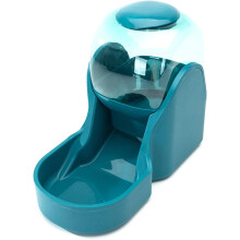 Futter- und Wasserspender für Haustiere, umweltfreundlicher 2-in-1-Automatischer Futter- und Wassernapf für Katzen, Schwerkraft-Wasserspender mit