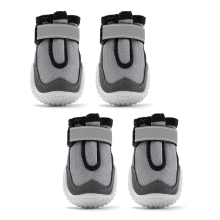 Pet Pals: Breathable Mesh Nonslip Rubber Sole Dog Boots, Paw Protector For Hot Pavement, Soft And Breathable Material For Year-Round Comfort