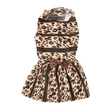 Princess Dresses for Small Dogs, Holiday Theme Dog Sweater Dress with Stylish Bow Ornament, Breathable and Comfortable Wear Resistant Fabric,
