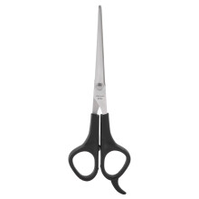Tesoura profissional para desbaste de pelos de animais de estimação, tesoura profissional de barbeiro com lâminas lisas para aparar sem esforço,