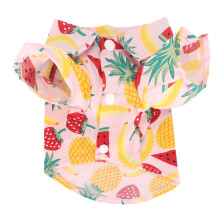 Soft Organic Cotton Hairless Cats T-Shirt, Easy to Match Summer Hawaiian Theme for Indoor Outdoor Activities