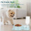 Pet Care Essential, Αυτόματα Διπλά Μπολ για Σκύλους και Γάτες με Αποσπώμενο Μπολ από 7