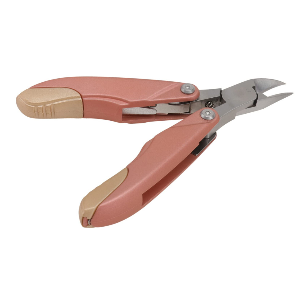Professional Stainless Steel Cuticle Nipper for Precise Trimming with Ergonomic NonSlip Grip
