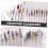 Nail Drill Bit Holder 30Piece Organizer Storage Box for Manicure Tools Home and Salon 4