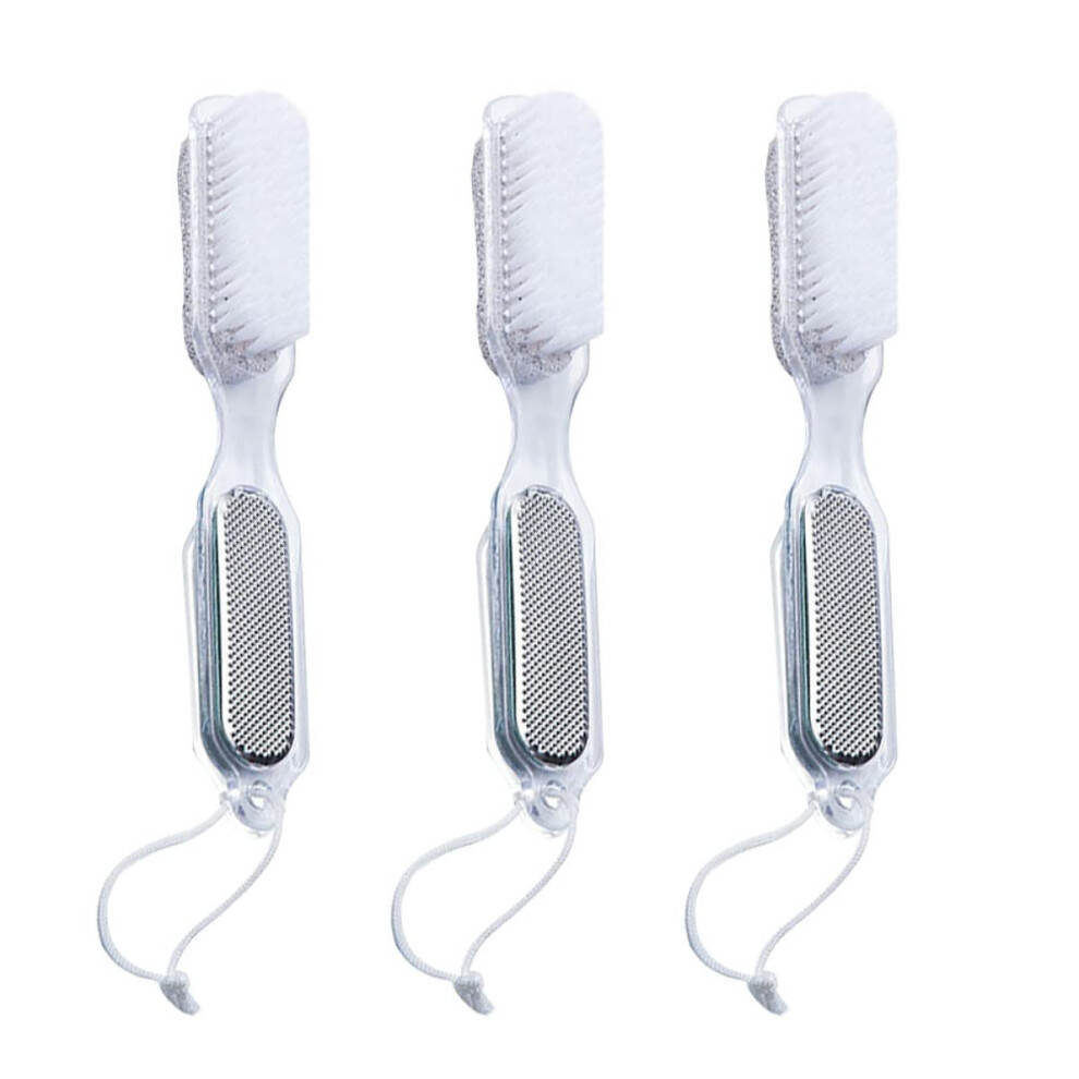 3pcs Foot File Set for Dead Skin Removal, Washable Reusable Pedicure Tools for Callus and Heels