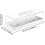 White Bread Storage Box with NonSlip Base, Elegant Kitchen Bread Bin for Cakes and Muffins 5