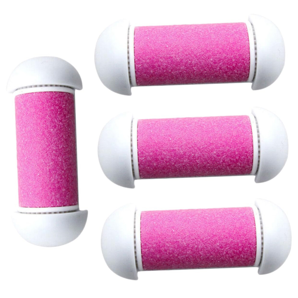 Replacement Foot File Heads for Callus Remover, Waterproof Roller Refills, Ergonomic Design