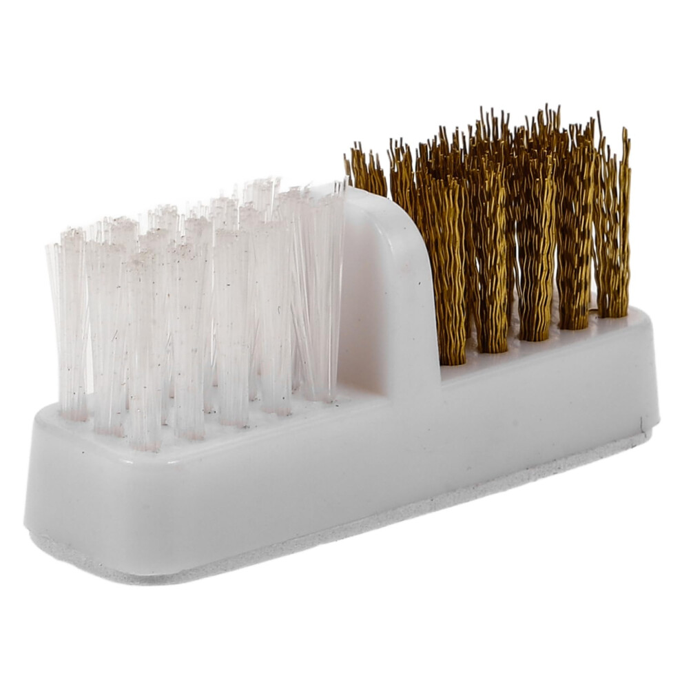 Professional Nail Drill Bit Cleaning Brush with Rust Resistance for Salon and Home Dust Removal