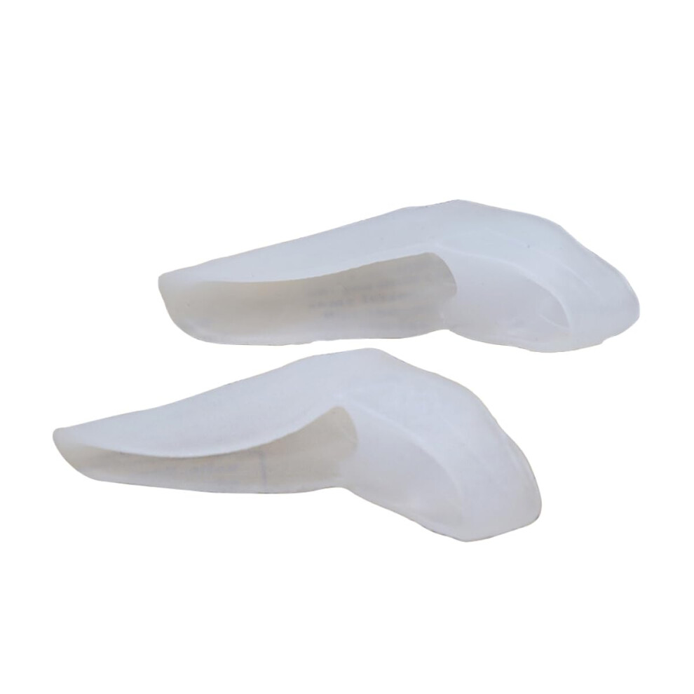 Toe Separator Bunion Corrector Gel Toe Spacers with Double Ring Support for Overlapping Toes