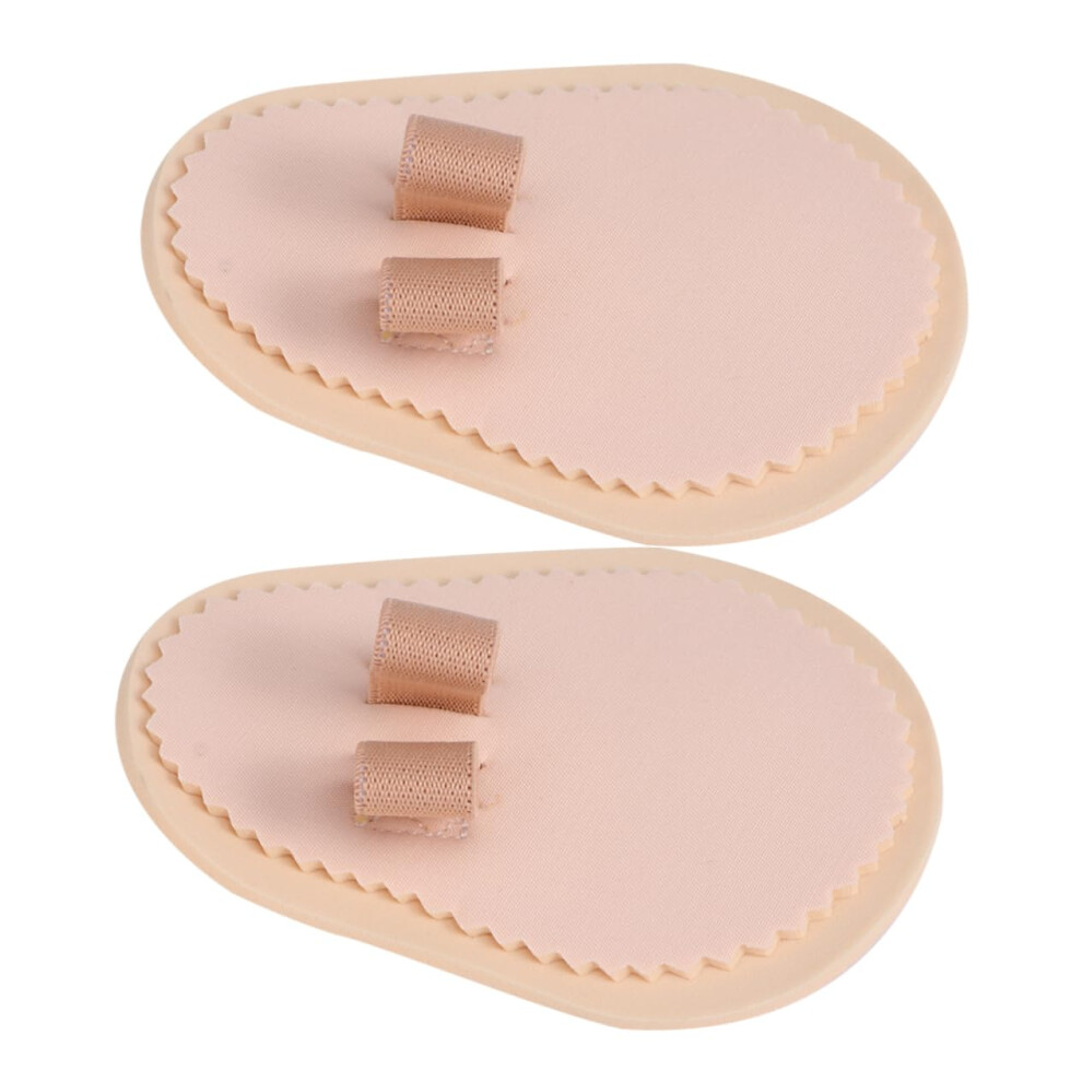 Toe Separator Toe Straightener for Overlapping Toes 2Pack Breathable Fabric Gentle Alignment