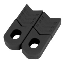 Bicycle Crank Arm Boots Protective Sleeve Caps for MTB and Road Bikes, Black