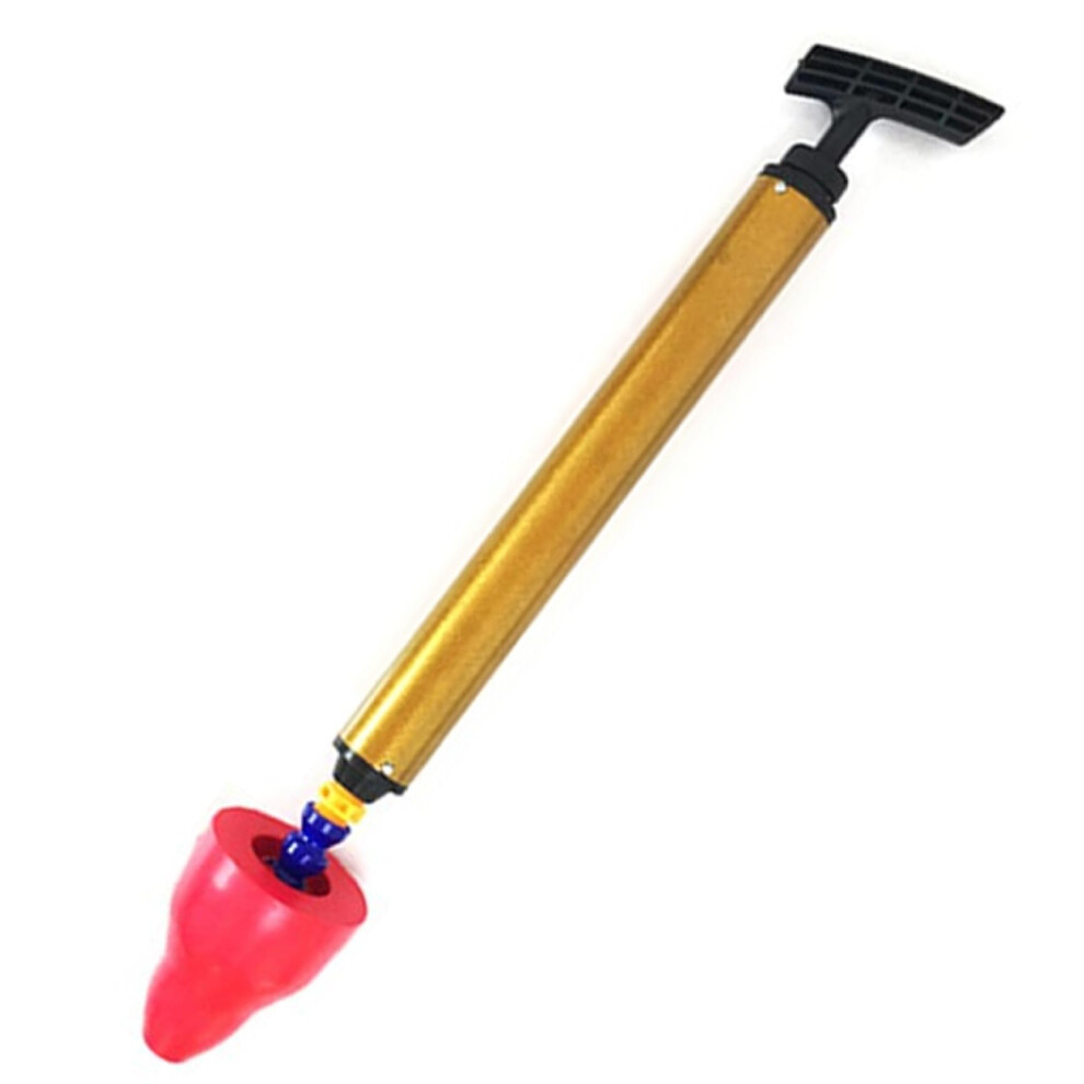 Pressure Toilet Plunger With Rubber Air Head For Bathroom Sink Drain Clogs 9365369809024