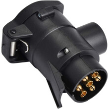 Portable Trailer Connector, Sync Electronic Signals from 7 Pin to 13 Pin, Rugged Design for Outdoor Adventures