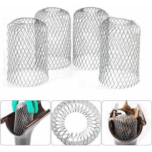 Aluminum Filter Strainers, Mesh Gutter Guard For Expandable Design And Easy Installation In Downspouts