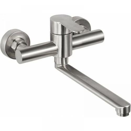 Versatile Solid Brass Kitchen Faucet, 360 Degree Swivel for Enhanced Mobility, Durable MultiTreatment Surface