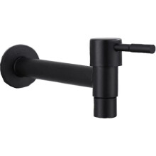 Robinet élégant en acier inoxydable, installation murale pour plus de flexibilité, design ergonomique pour un confort optimal, fonctions