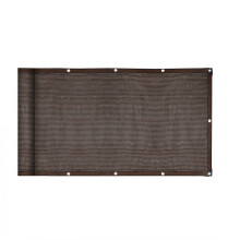 Telo ombreggiante per esterni, ideale per patio, con protezione UV, bordi rinforzati a 6 fili, occhielli in alluminio ogni 50 cm, antivento.