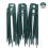 Versatile Garden Stakes, Galvanized Metal Landscape Staples, Sharp Ends For Quick Insertion, U-Type Design For Enhanced Support, Ideal For Weed 2
