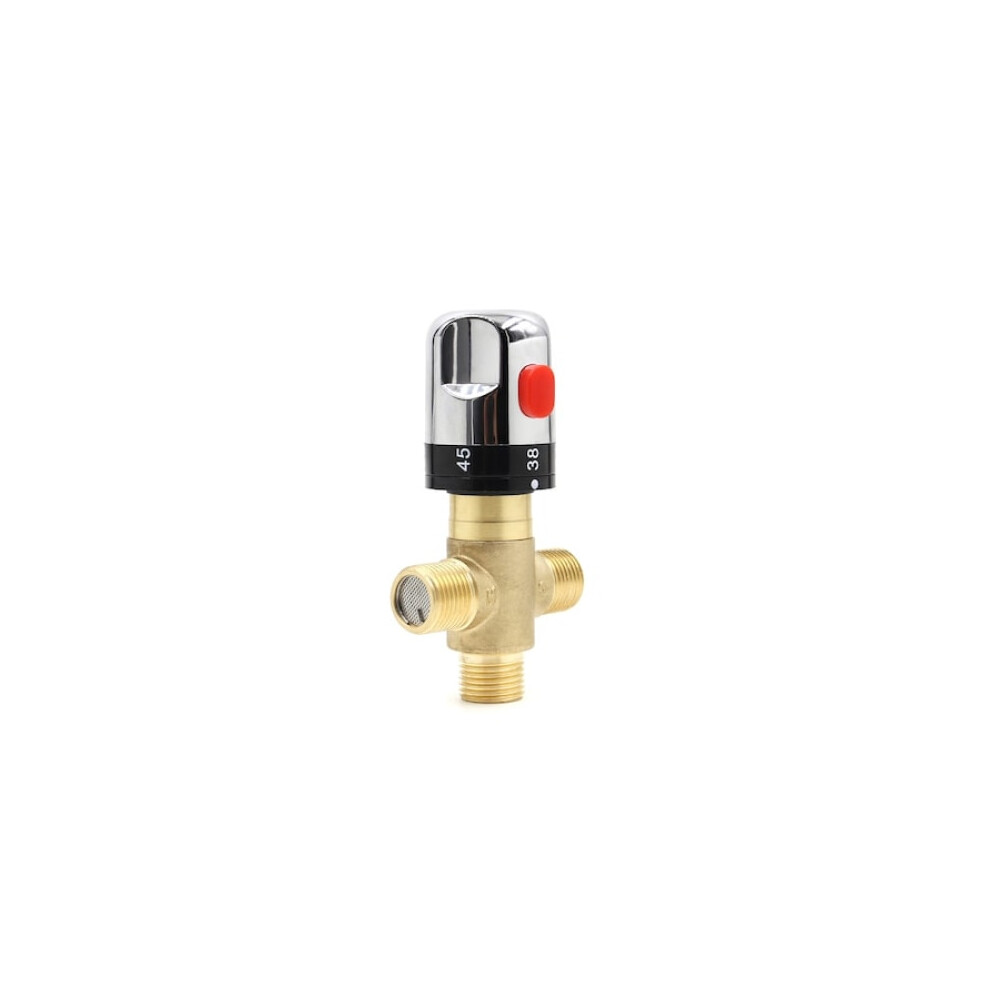 Effortless Plumbing Upgrade, Thermostatic Mixing Valve Offers Durable Performance And Easy Control Of Hot And Cold Water 9423501428707