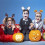 Universal Headshirt για πάρτι Halloween με θέμα αράχνες και σκελετούς, στεφάνι μαλλιών από 5