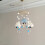 Whimsical Crib Mobile, Boho Crib Mobile Featuring Enchanting Felt Clouds, Multipurpose Mobile for Stimulating Mental Development in Colorful Settings 6