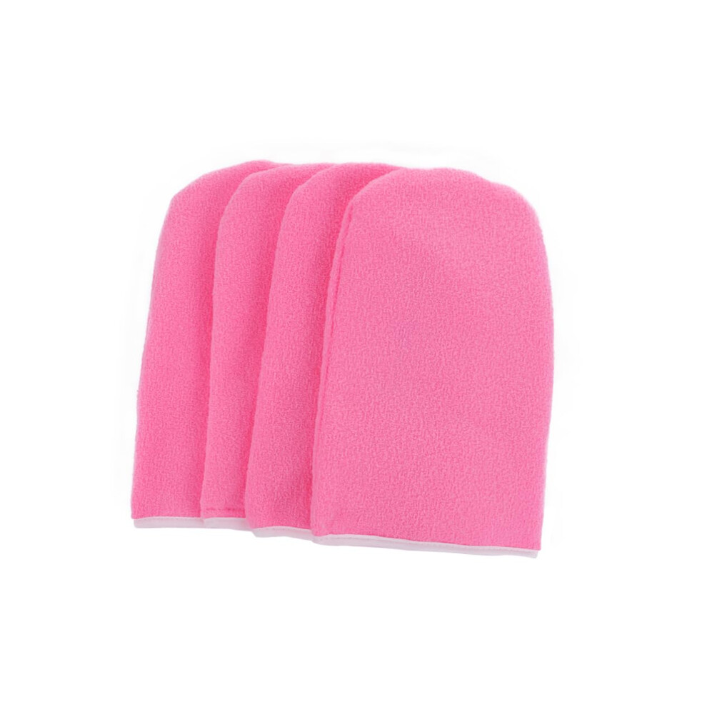 Paraffin Wax Hand Gloves 2 Pairs Insulated Cotton Mitts for Heat Retention and Deep Hydration Spa